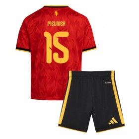 Belgia Thomas Meunier #15 Hjemme skjorte til barn VM 2026 Kortermet (+ korte bukser)